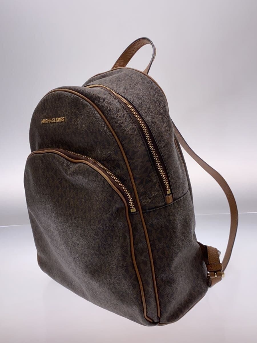 MICHAEL KORS Backpack PVC BRW All Over Pattern 35F8GAYB7B 2