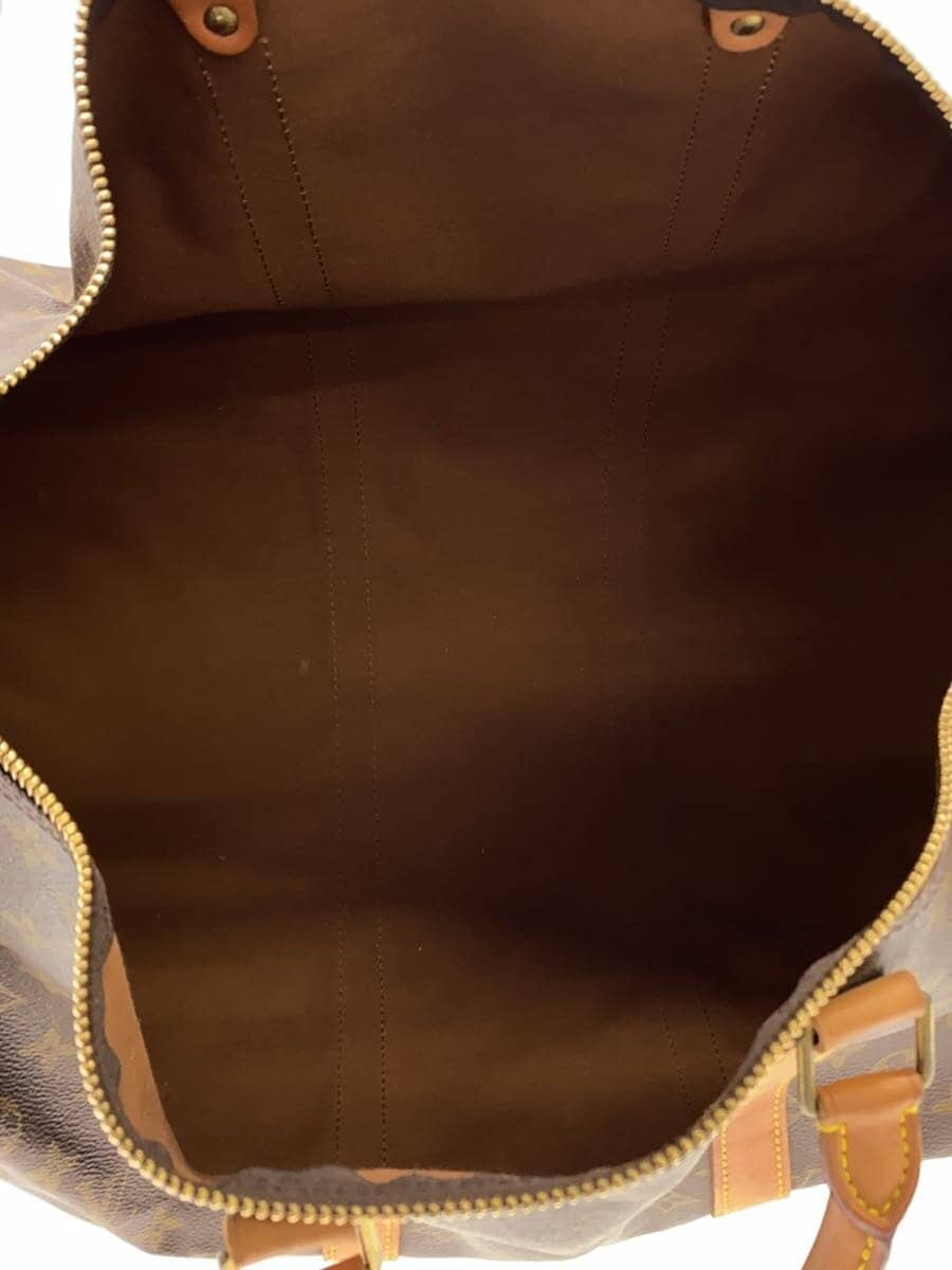 LOUIS VUITTON Keepall 55 Monogram Canvas M41424 PVC BRW M41424 6