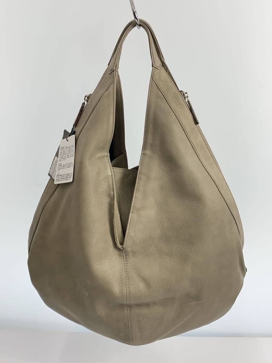 M.U.L. Tote Bag Cowhide KHK MUL101 3