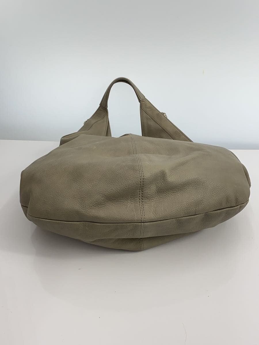 M.U.L. Tote Bag Cowhide KHK MUL101 4