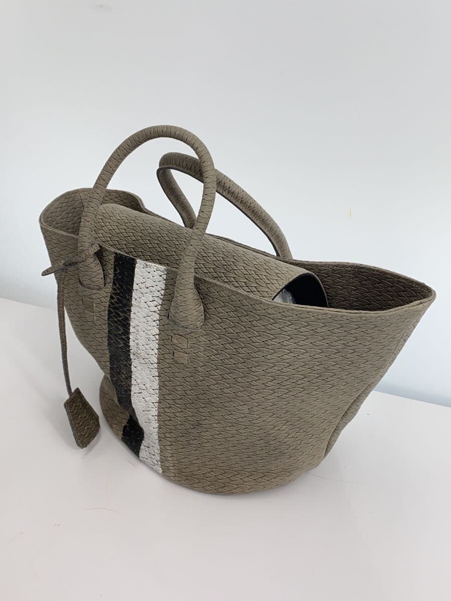 M.U.L. Handbag Cowhide GRY MUL022 2