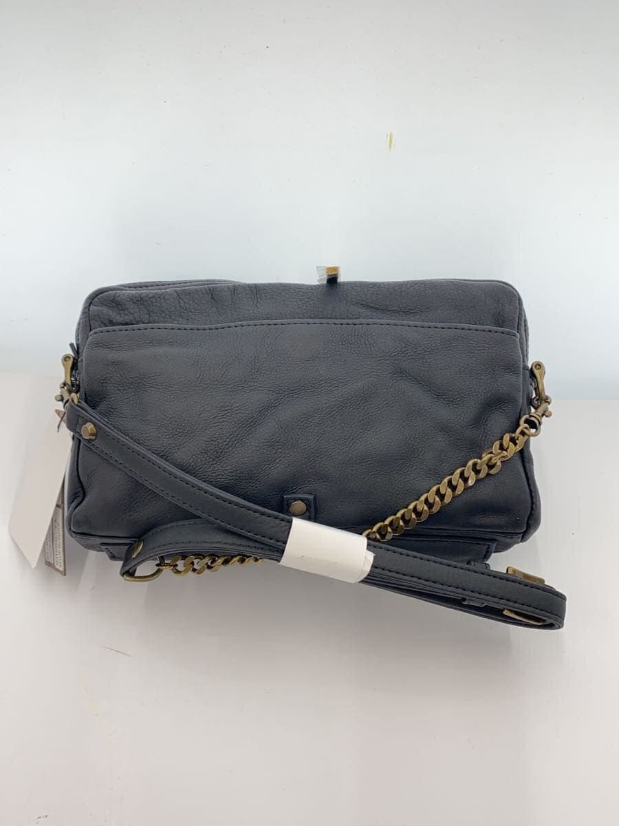 M.U.L. Shoulder Bag Cowhide BLK MUL040 3