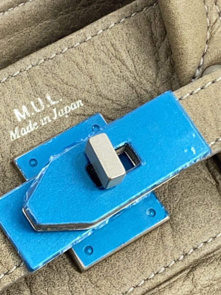 M.U.L. Handbag Cowhide KHK MUL063 7