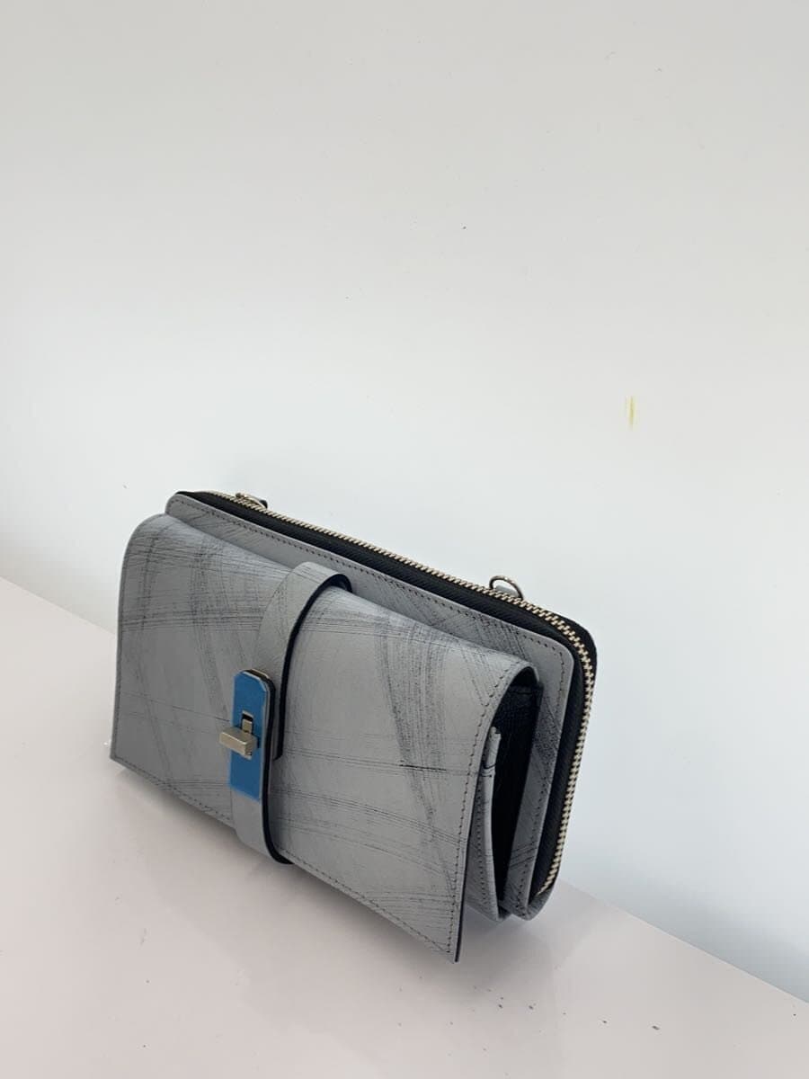 M.U.L. Shoulder Bag Cowhide BLU MUL008 2