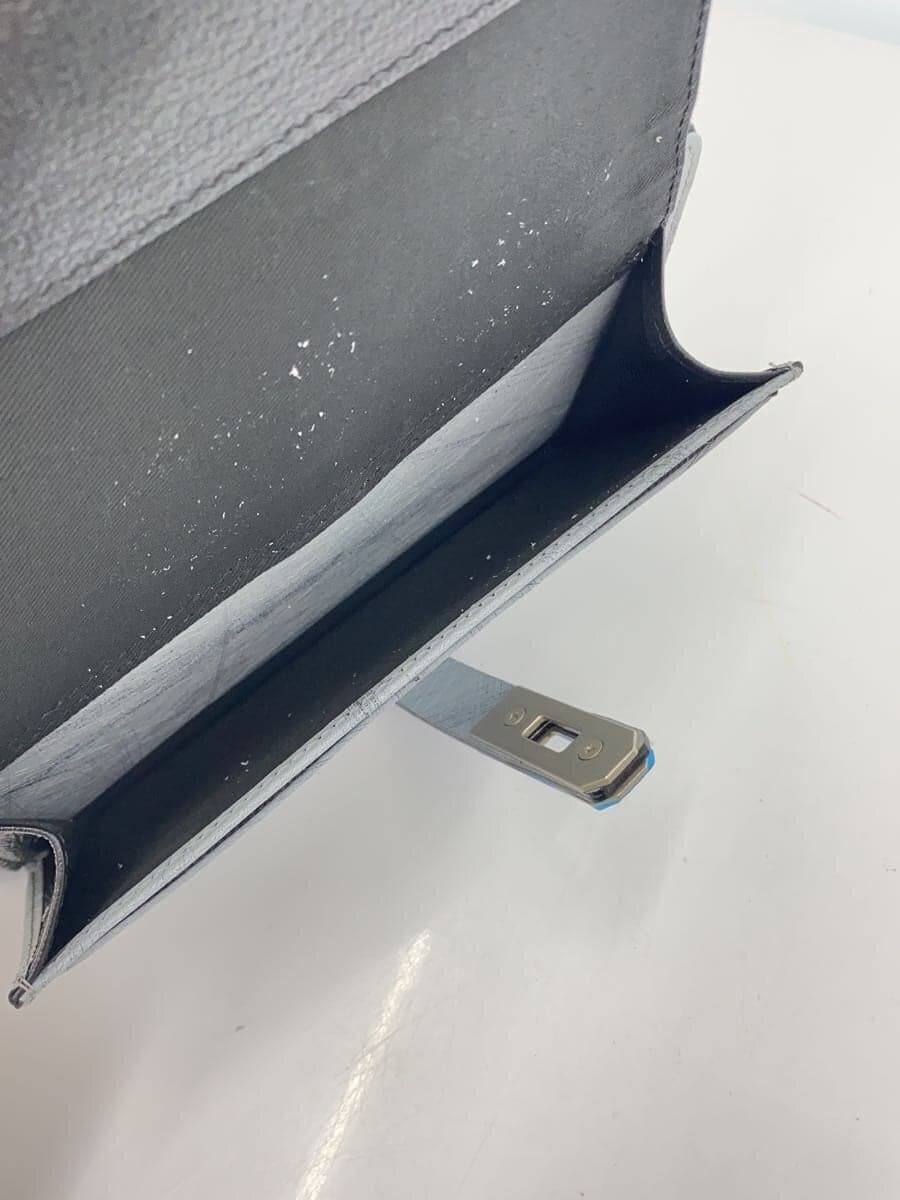 M.U.L. Shoulder Bag Cowhide BLU MUL008 6