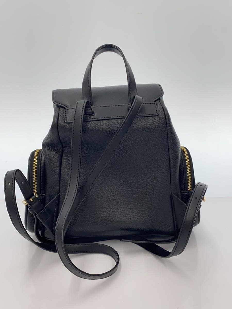 MICHAEL KORS Backpack Leather BLK 35T1GTTB6L 3
