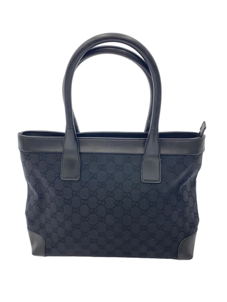 GUCCI Tote Bag GG Canvas 33890 BLK All Over Pattern