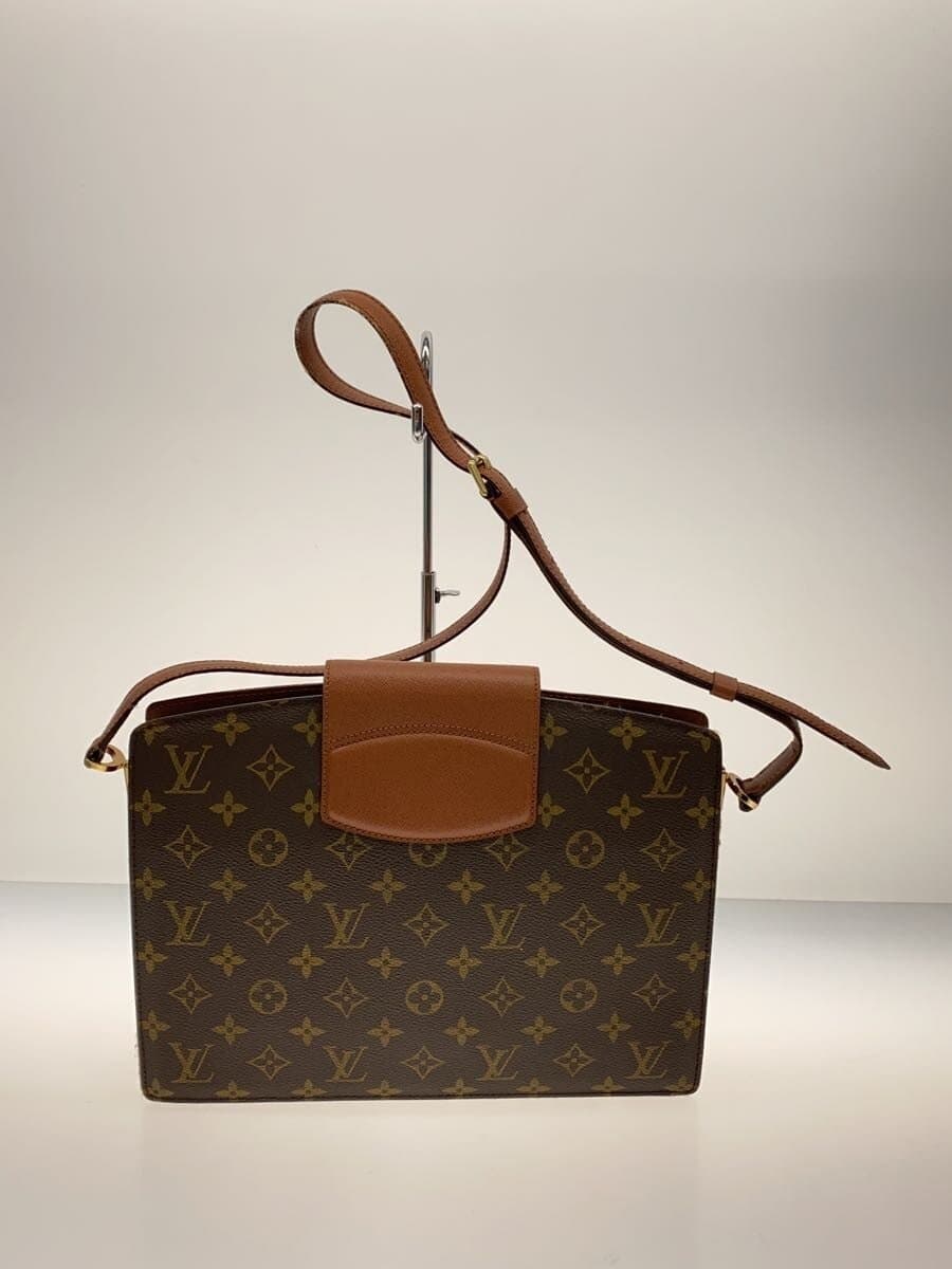 LOUIS VUITTON Cruisette Monogram Canvas M51375 PVC BRW M51375 3