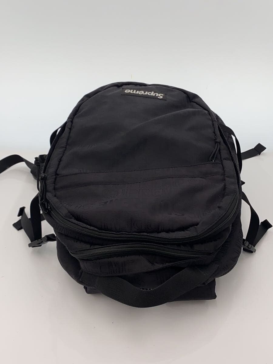 Supreme Backpack Nylon BLK 4