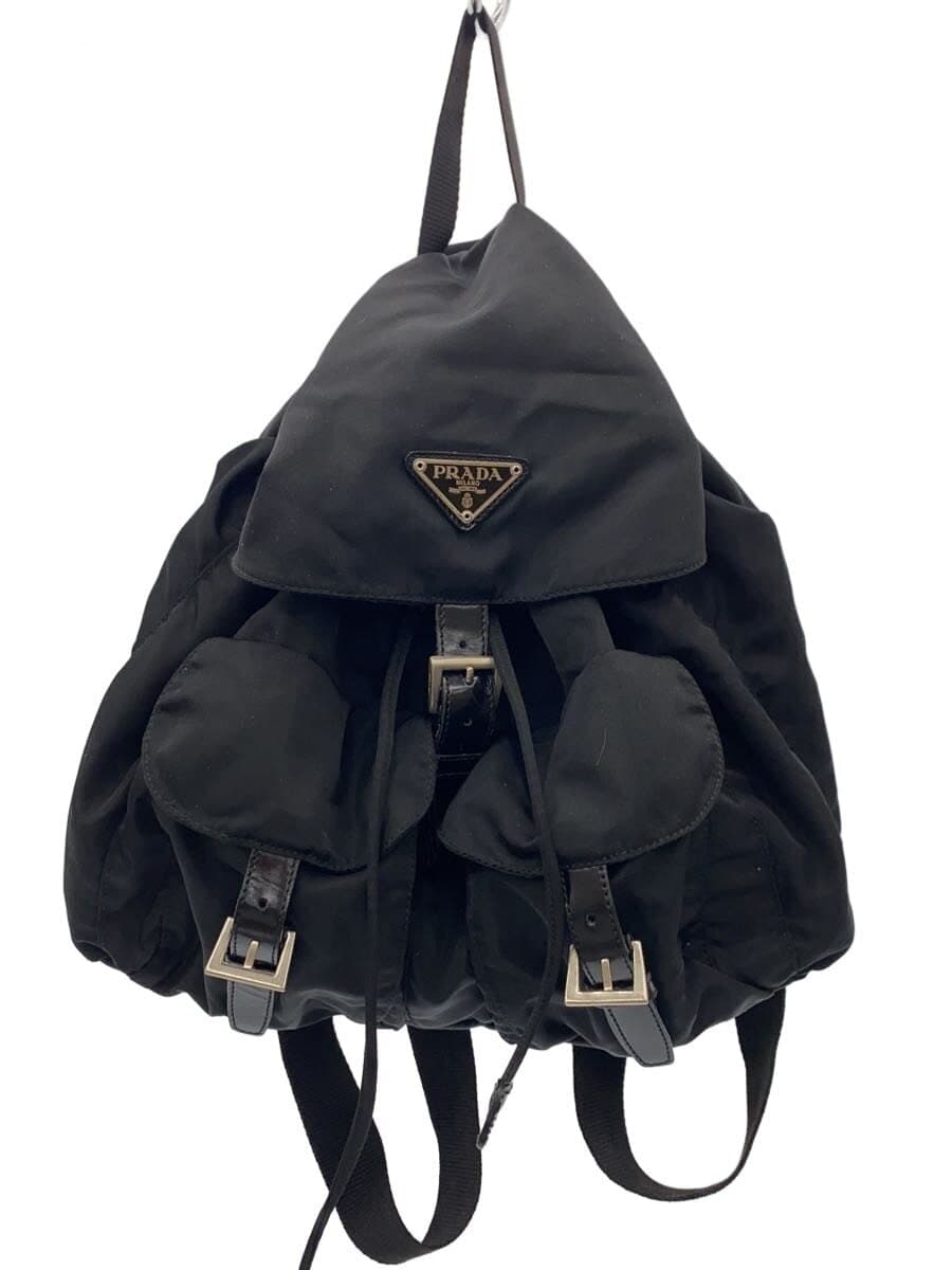 PRADA Backpack Nylon BLK