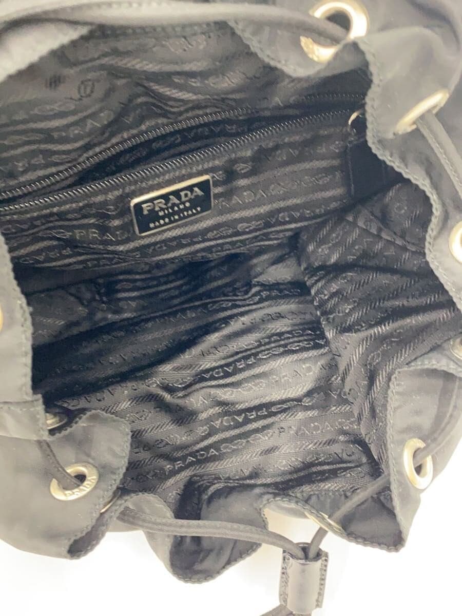 PRADA Backpack Nylon BLK 6