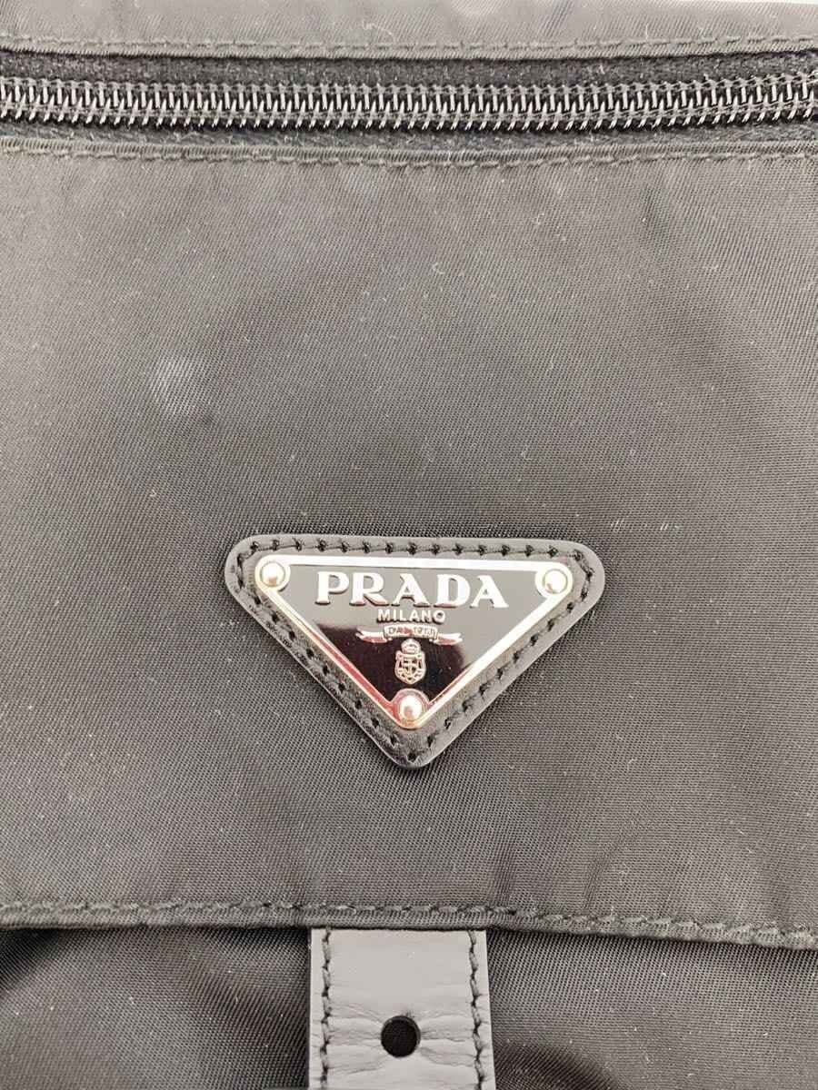 PRADA Shoulder Bag Nylon BLK 5