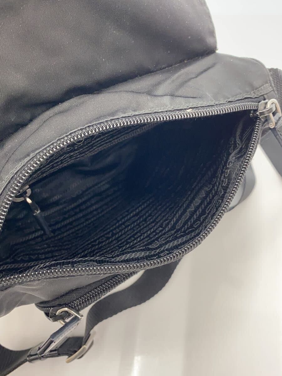 PRADA Shoulder Bag Nylon BLK 6