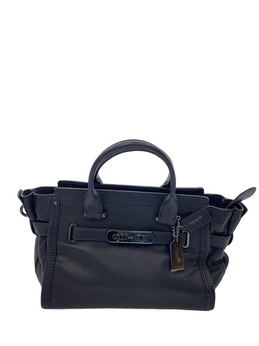 COACH Swagger Carry Leather BLK