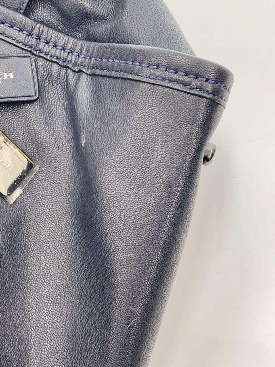 COACH Swagger Carry Leather BLK 7