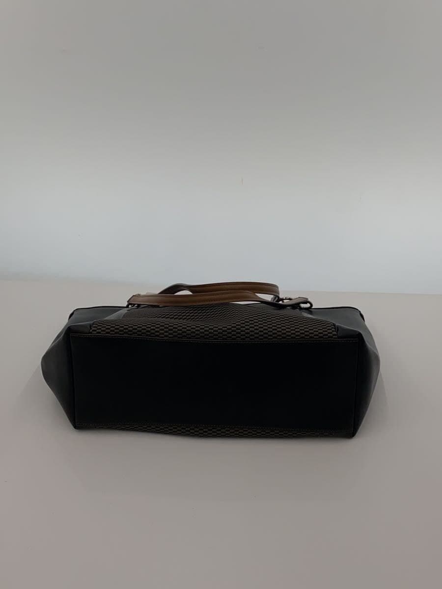 COACH Tote Bag Leather Black F57246 4