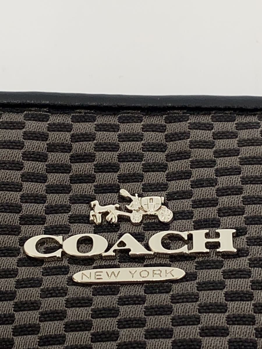COACH Tote Bag Leather Black F57246 5
