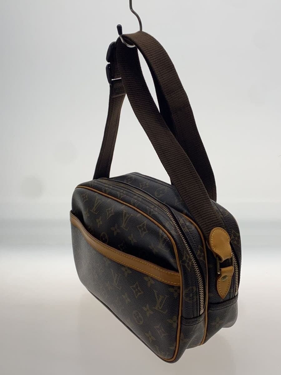 LOUIS VUITTON Reporter PM Monogram Canvas PVC BRW M45254 2