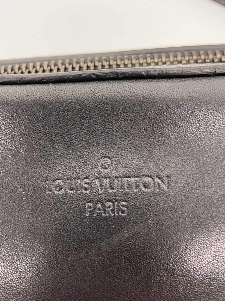 LOUIS VUITTON Pochette District Damier Infini PVC BLK N23355 5