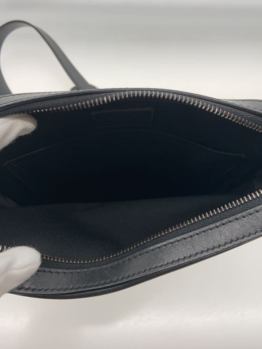 LOUIS VUITTON Pochette District Damier Infini PVC BLK N23355 6