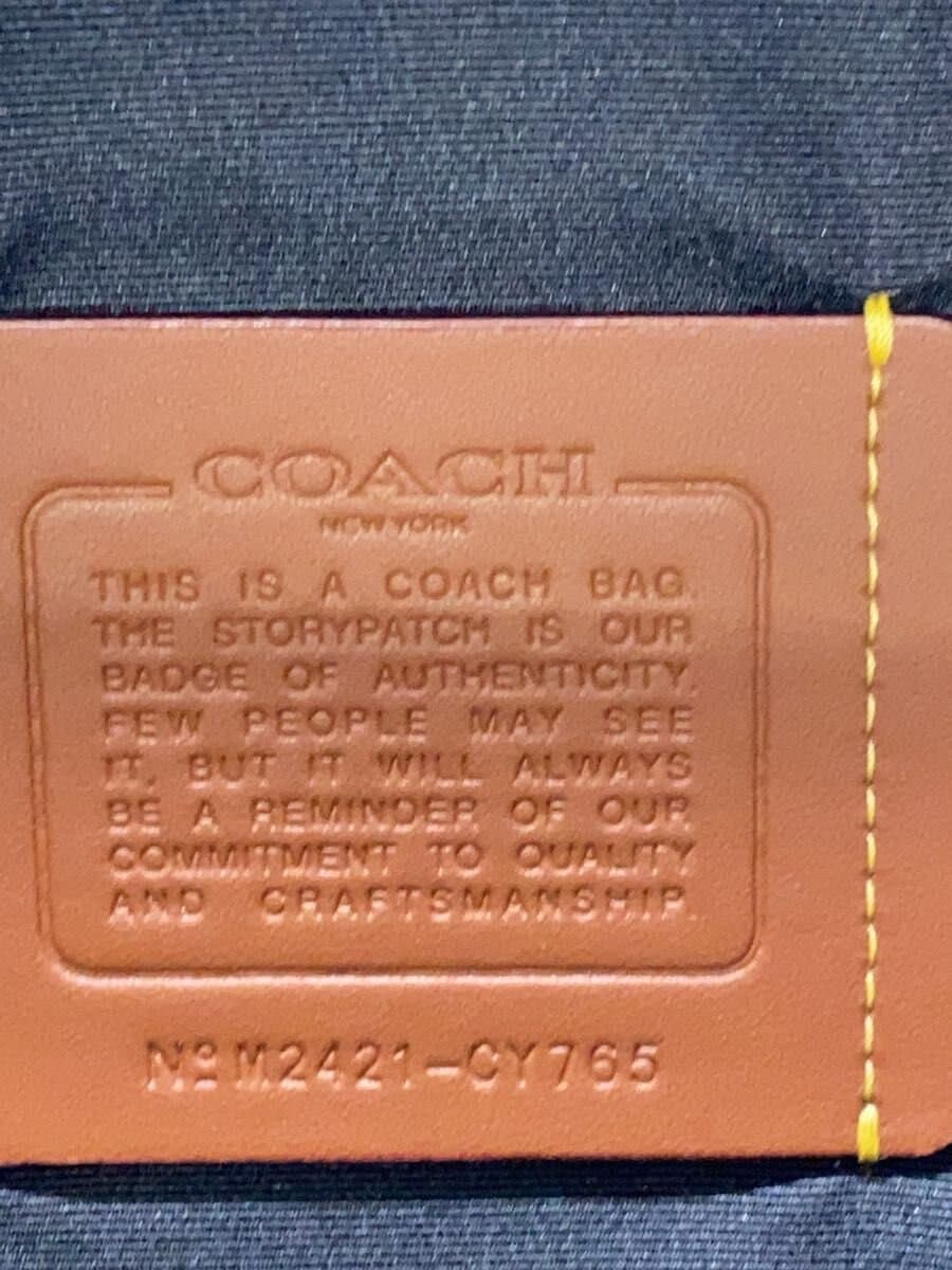 COACH Backpack BLK Monogram CY765 5