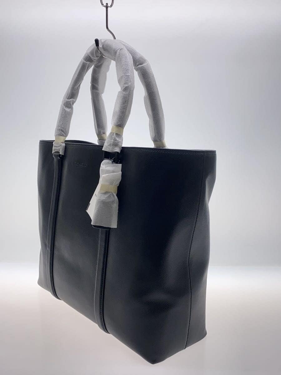 COACH Tote Bag Leather BLK B1680 2