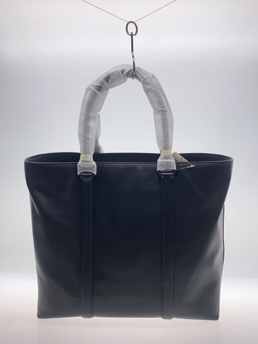 COACH Tote Bag Leather BLK B1680 3