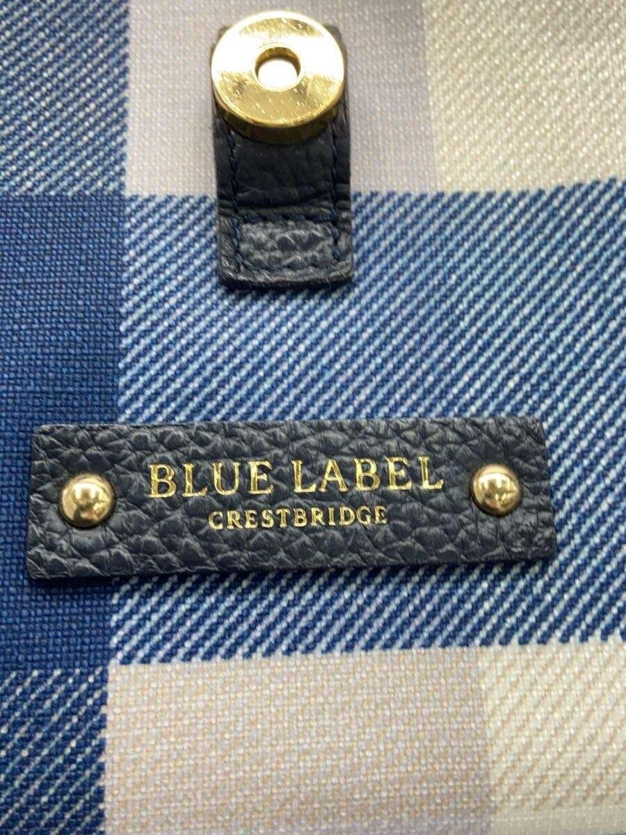 BLUE LABEL CRESTBRIDGE Backpack PVC BLU Check 55112-302-26 5