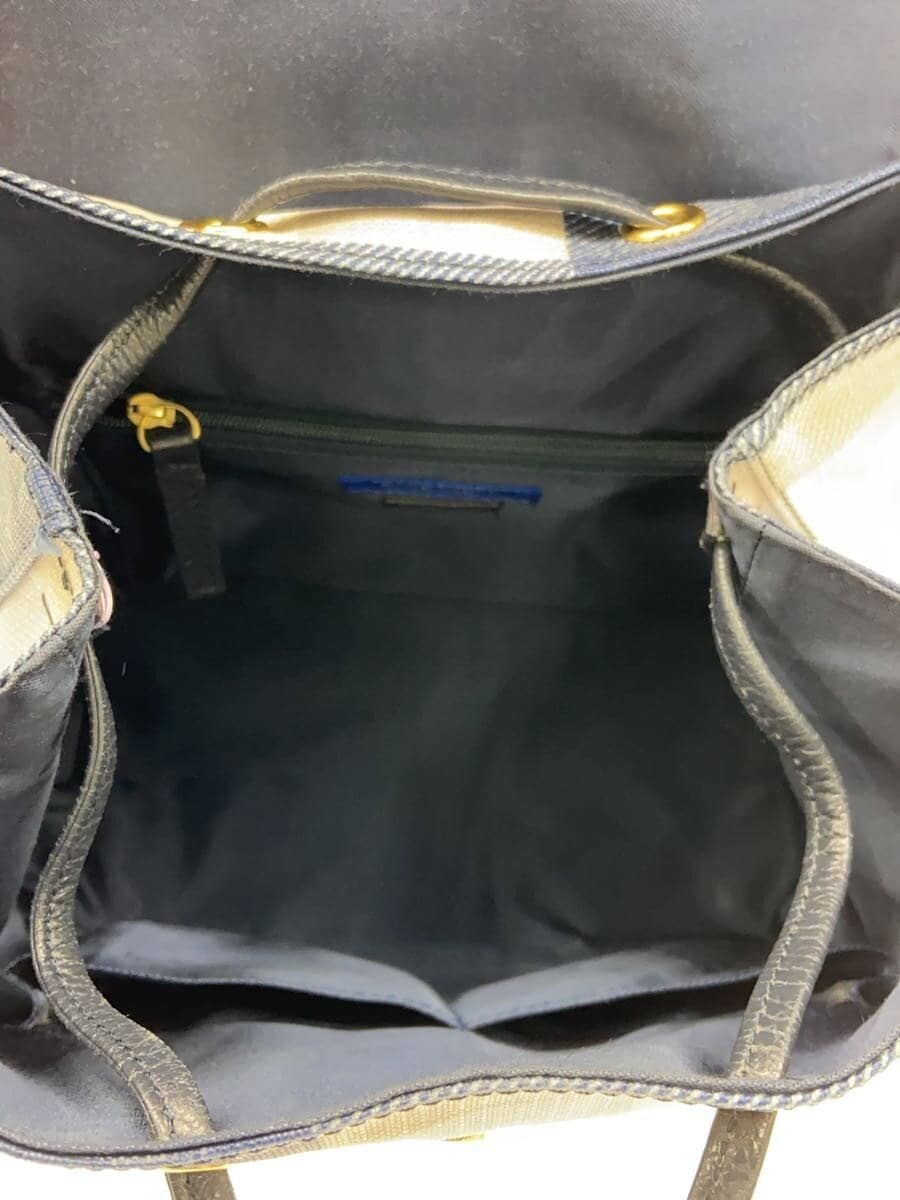 BLUE LABEL CRESTBRIDGE Backpack PVC BLU Check 55112-302-26 6