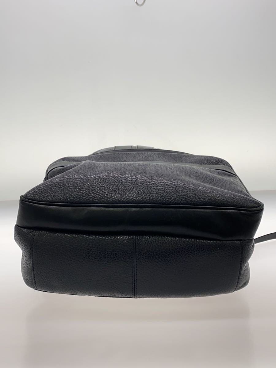 COACH Backpack Leather BLK 4