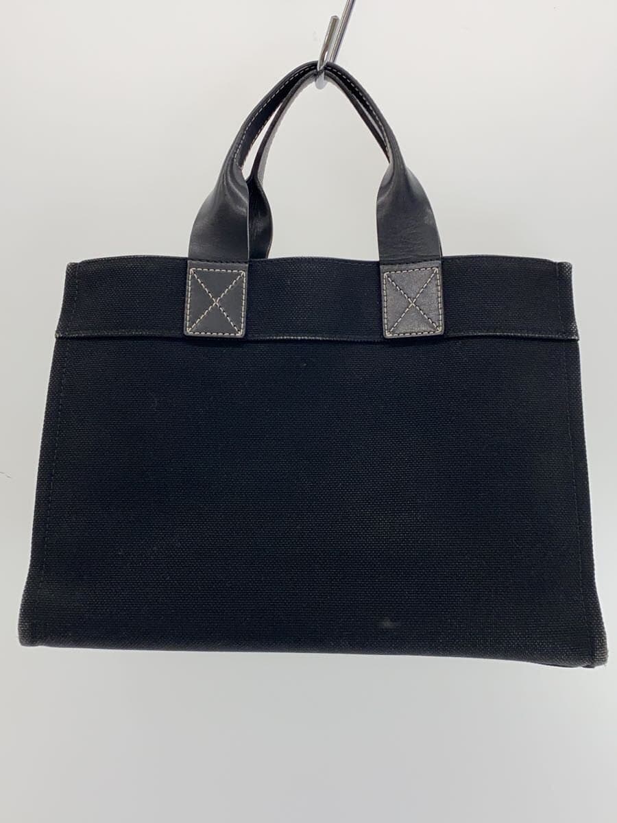 BURBERRY BLUE LABEL Tote Bag Canvas BLK 3