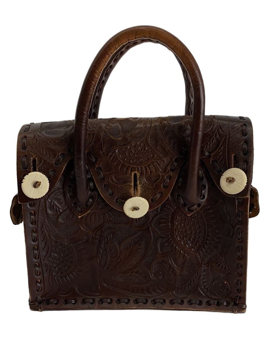 GRACE CONTINENTAL Tote Bag Leather BRW