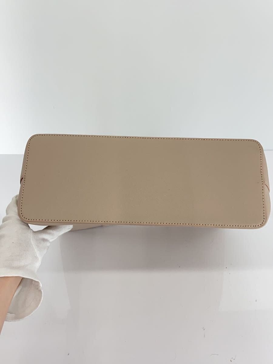 COLE HAAN Tote Bag Leather PNK Solid U07097 4