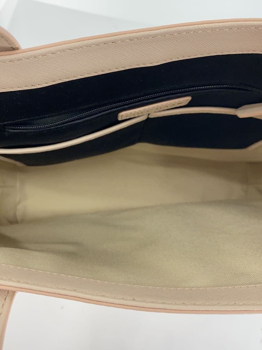 COLE HAAN Tote Bag Leather PNK Solid U07097 6
