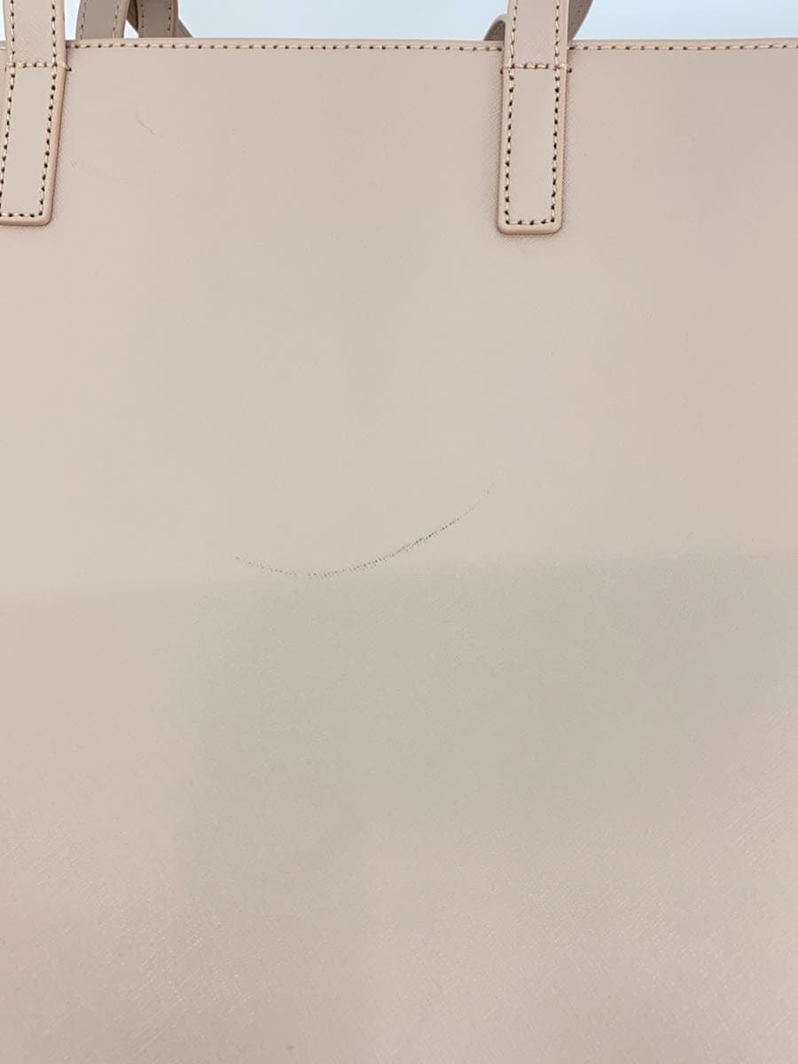 COLE HAAN Tote Bag Leather PNK Solid U07097 7