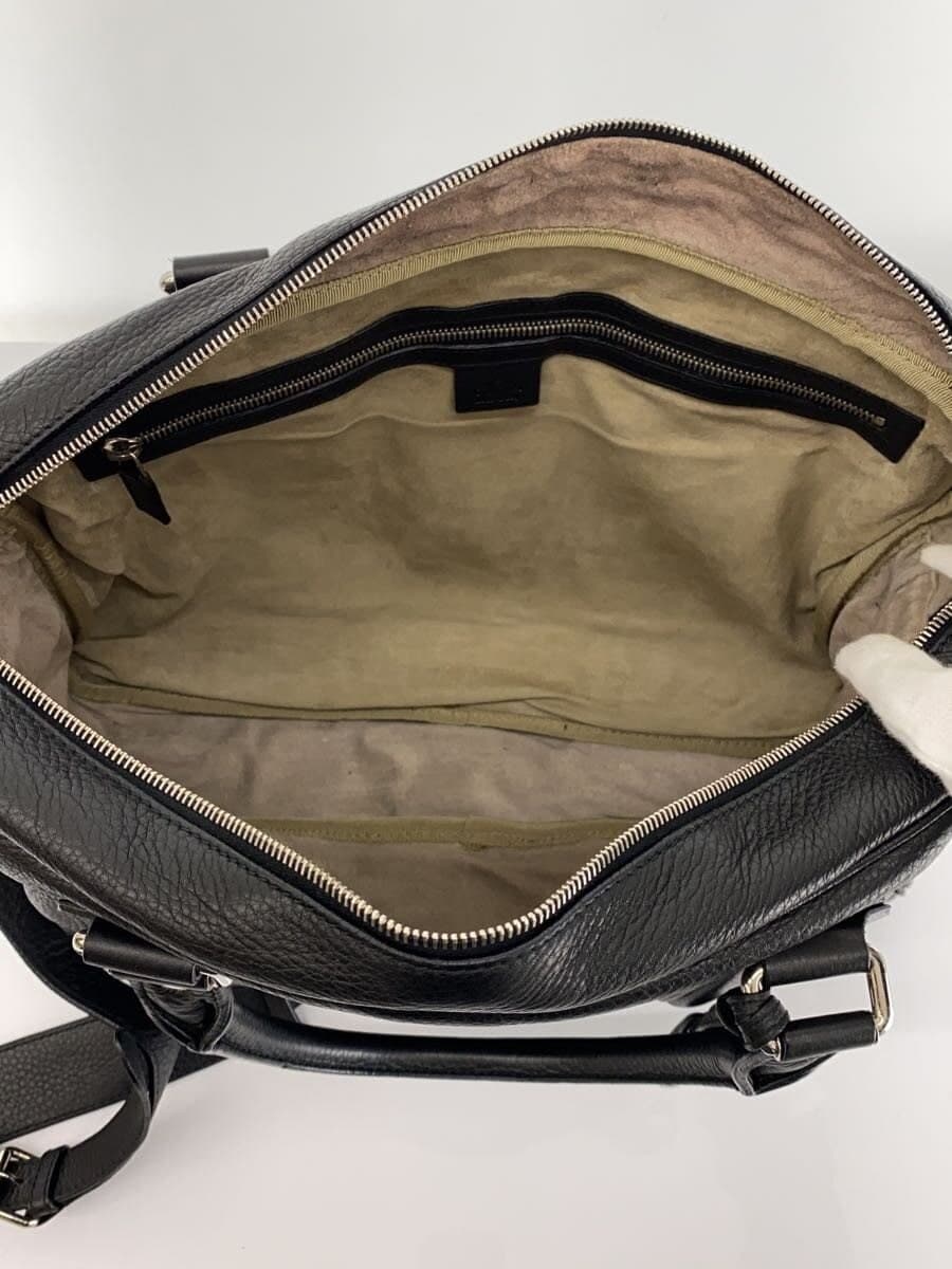 GUCCI Briefcase_Interlocking G Leather BLK 6