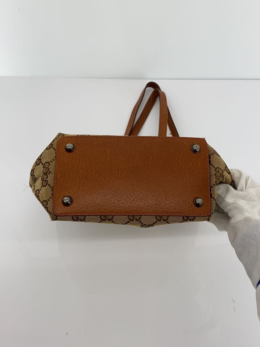 GUCCI Tote Bag_GG Canvas Canvas BRW 4