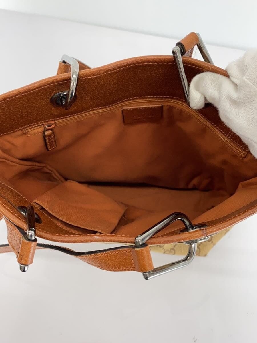 GUCCI Tote Bag_GG Canvas Canvas BRW 6