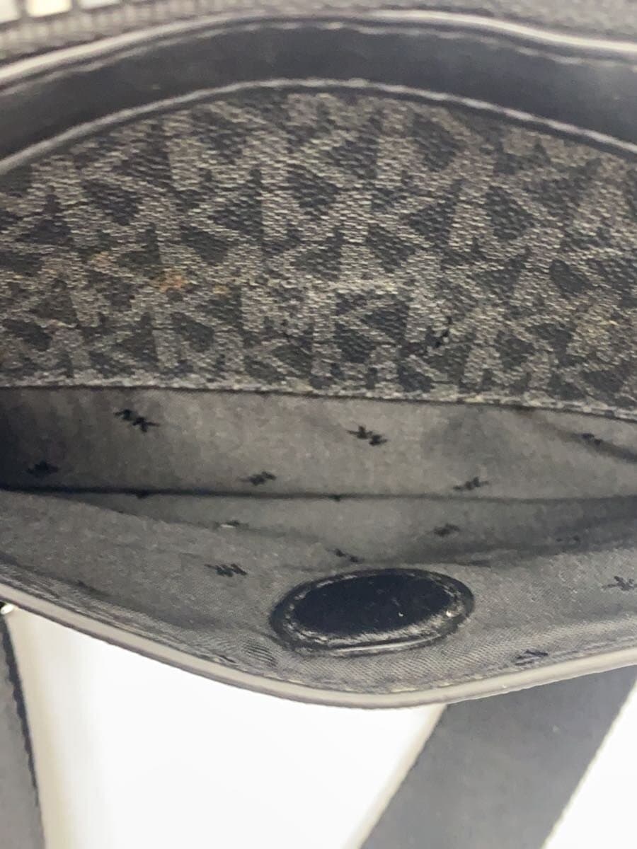 MICHAEL KORS Shoulder Bag PVC BLK All Over Pattern 37H0LCOC5B 8