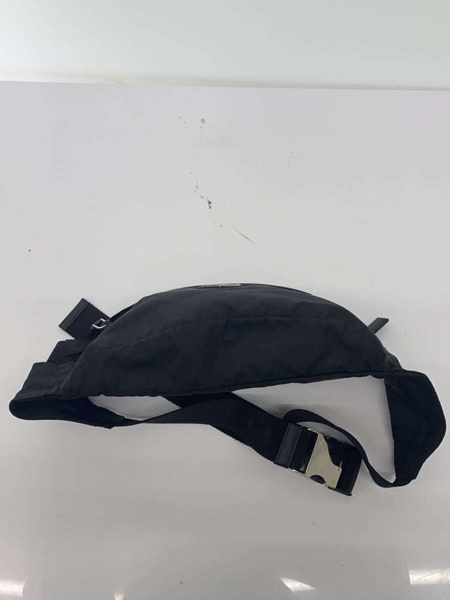 PRADA Waist Bag Nylon BLK Solid 2VL132 4
