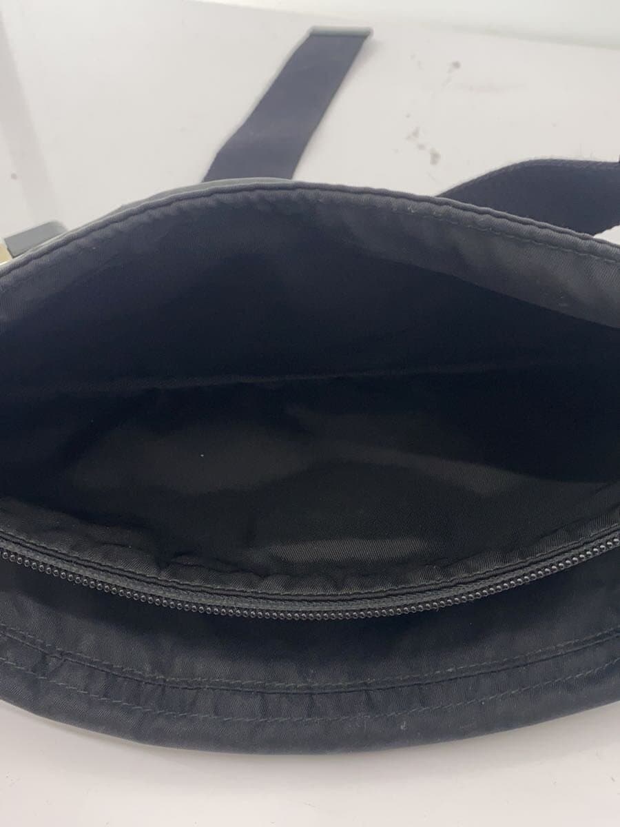 PRADA Waist Bag Nylon BLK Solid 2VL132 7
