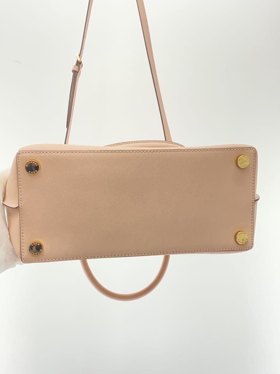 MICHAEL KORS Handbag Leather PNK Solid 30F9GV8S3L 4