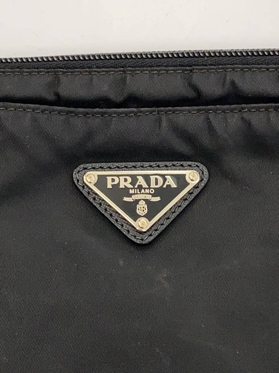 PRADANERO TESSUTO Shoulder Bag Nylon BLK Solid VA0251 5