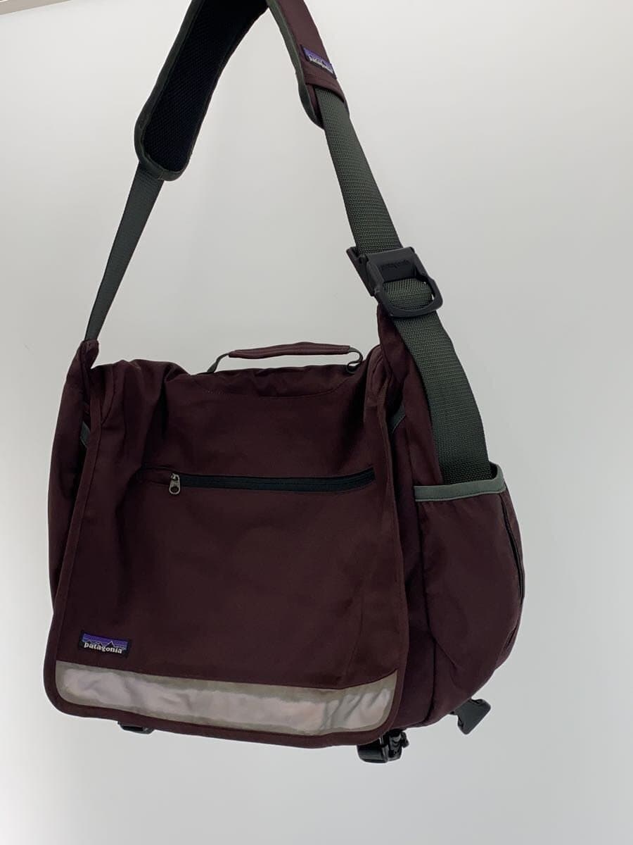 patagonia Shoulder Bag Polyester BRW Solid 2