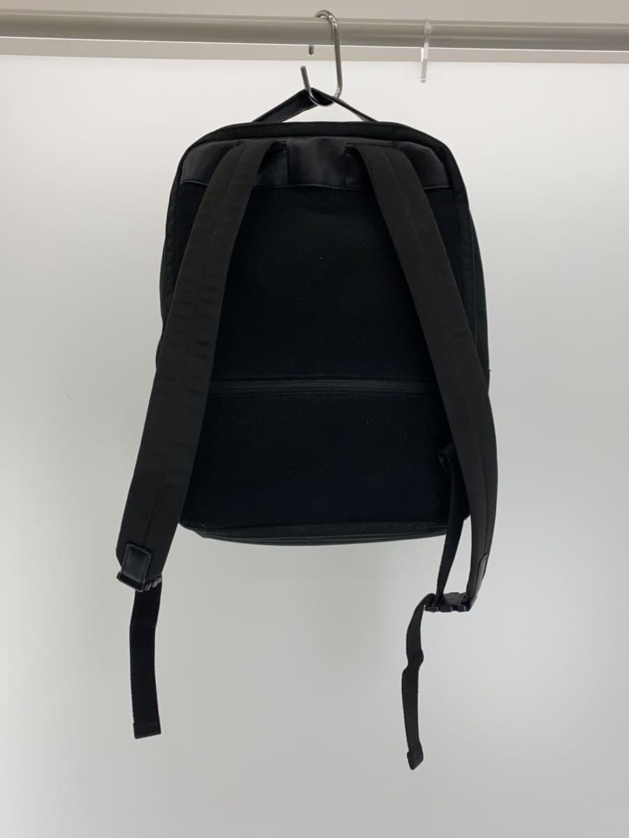 Paul Smith Business Backpack Nylon BLK Solid Leather Switch 3