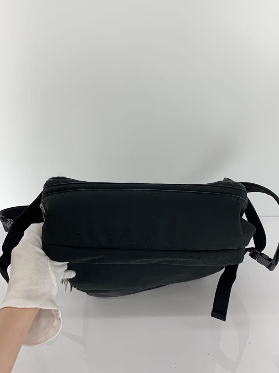 Paul Smith Business Backpack Nylon BLK Solid Leather Switch 4