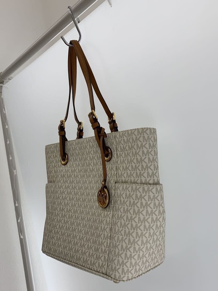 MICHAEL KORS tote bag PVC WHT all-over pattern 30H6GTTT3V 2