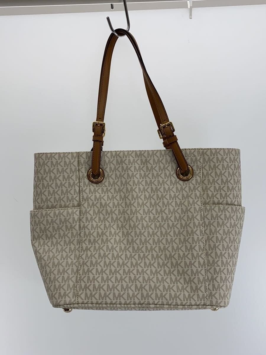 MICHAEL KORS tote bag PVC WHT all-over pattern 30H6GTTT3V 3