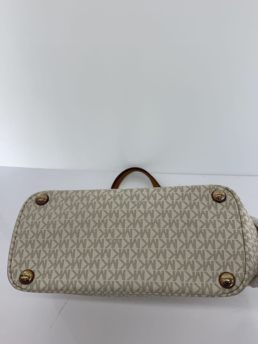 MICHAEL KORS tote bag PVC WHT all-over pattern 30H6GTTT3V 4
