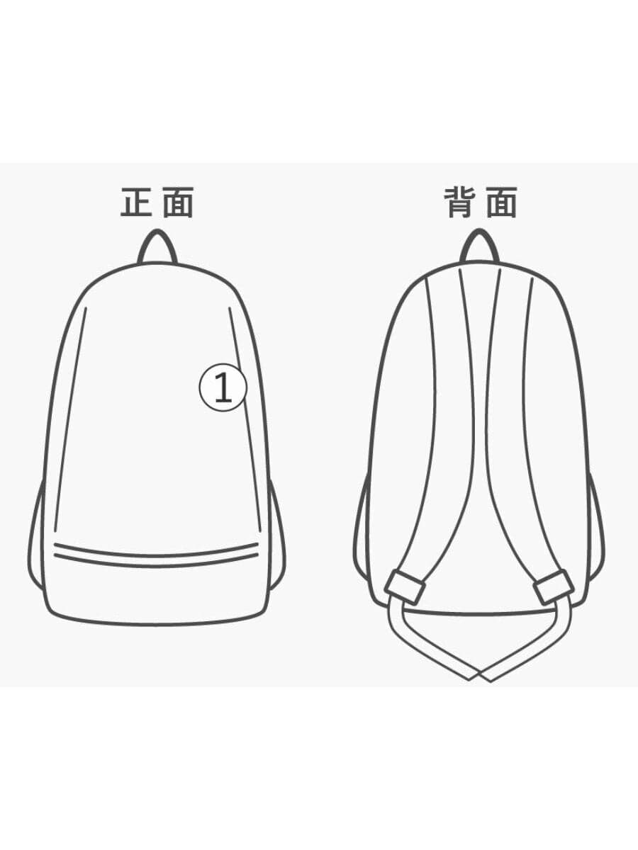 PRADA backpack nylon black V140 slight dirt metal tarnish 8